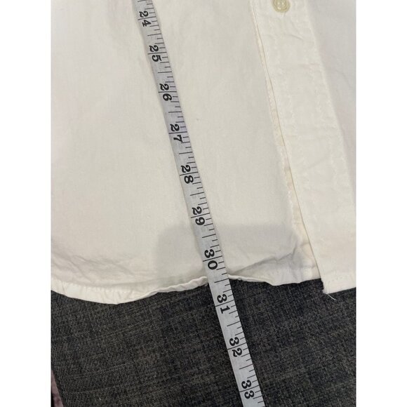 Too Cute Vintage Peanuts Embroidered Long Sleeved Button Up Blouse Sz 2XL - Picture 9 of 12